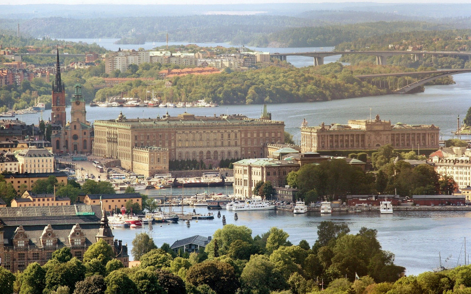 Stadt am Fluss